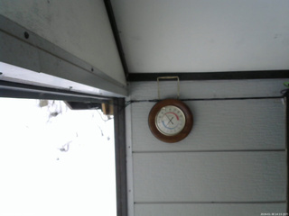 長野県菅平高原 ゆたか山荘 温度計 2026/01/30 14:15