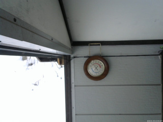 長野県菅平高原 ゆたか山荘 温度計 2026/01/30 14:30