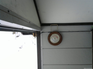 長野県菅平高原 ゆたか山荘 温度計 2026/01/30 15:00