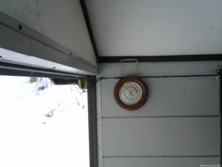 長野県菅平高原 ゆたか山荘 温度計 2026/01/30 15:15