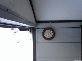 長野県菅平高原 ゆたか山荘 温度計 2026/01/30 15:30