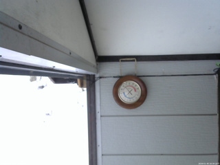 長野県菅平高原 ゆたか山荘 温度計 2026/01/30 16:30