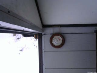 長野県菅平高原 ゆたか山荘 温度計 2026/01/30 16:45