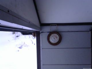 長野県菅平高原 ゆたか山荘 温度計 2026/01/30 17:00