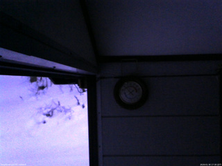 長野県菅平高原 ゆたか山荘 温度計 2026/01/30 17:30