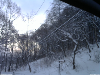 長野県菅平高原 ゆたか山荘 東側上空 2026/01/30 06:45