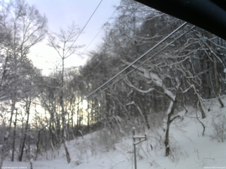 長野県菅平高原 ゆたか山荘 東側上空 2026/01/30 07:45