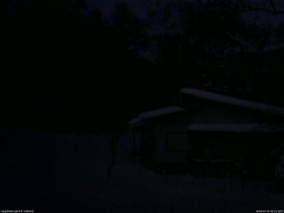 長野県菅平高原 ゆたか山荘 西側(坂上) 2026/01/31 06:15