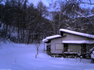 長野県菅平高原 ゆたか山荘 西側(坂上) 2026/01/31 06:30