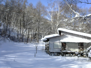 長野県菅平高原 ゆたか山荘 西側(坂上) 2026/01/31 09:45