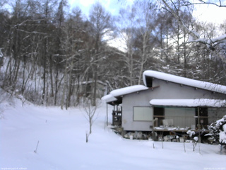長野県菅平高原 ゆたか山荘 西側(坂上) 2026/01/31 12:30