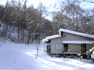 長野県菅平高原 ゆたか山荘 西側(坂上) 2026/01/31 14:30