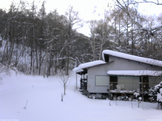 長野県菅平高原 ゆたか山荘 西側(坂上) 2026/01/31 15:00