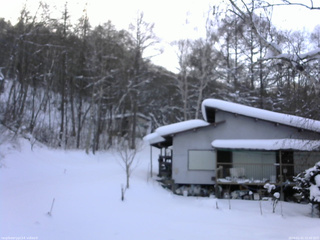 長野県菅平高原 ゆたか山荘 西側(坂上) 2026/01/31 15:30