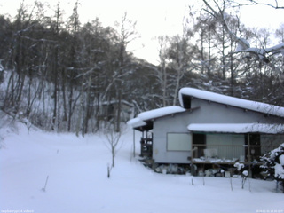 長野県菅平高原 ゆたか山荘 西側(坂上) 2026/01/31 16:30