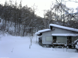 長野県菅平高原 ゆたか山荘 西側(坂上) 2026/01/31 16:45