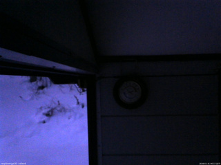 長野県菅平高原 ゆたか山荘 温度計 2026/01/31 06:15