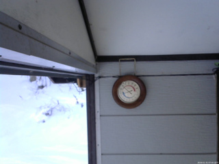 長野県菅平高原 ゆたか山荘 温度計 2026/01/31 07:45