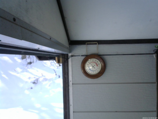 長野県菅平高原 ゆたか山荘 温度計 2026/01/31 09:00