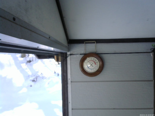 長野県菅平高原 ゆたか山荘 温度計 2026/01/31 10:00