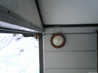 長野県菅平高原 ゆたか山荘 温度計 2026/01/31 11:30