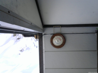 長野県菅平高原 ゆたか山荘 温度計 2026/01/31 12:00