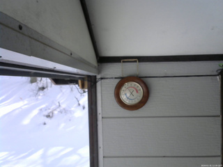 長野県菅平高原 ゆたか山荘 温度計 2026/01/31 12:30