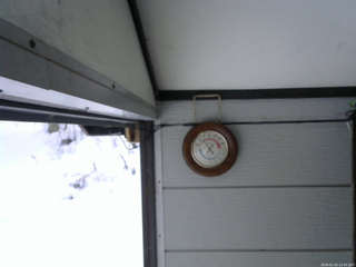 長野県菅平高原 ゆたか山荘 温度計 2026/01/31 12:45