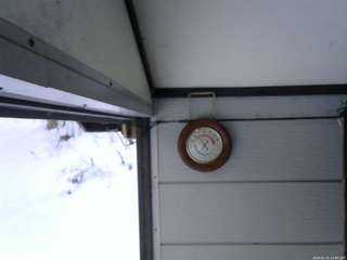 長野県菅平高原 ゆたか山荘 温度計 2026/01/31 13:00