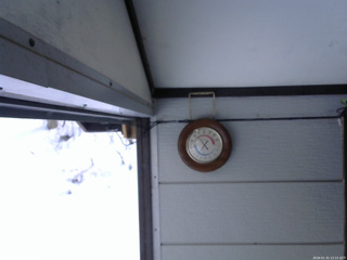 長野県菅平高原 ゆたか山荘 温度計 2026/01/31 13:15