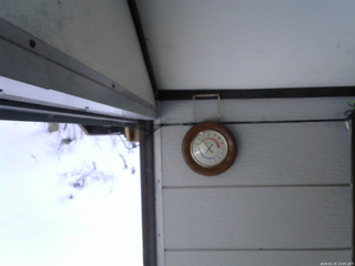 長野県菅平高原 ゆたか山荘 温度計 2026/01/31 13:45