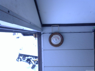 長野県菅平高原 ゆたか山荘 温度計 2026/01/31 15:30