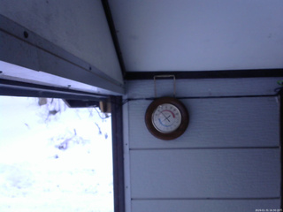 長野県菅平高原 ゆたか山荘 温度計 2026/01/31 16:30