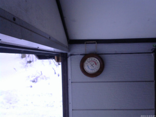 長野県菅平高原 ゆたか山荘 温度計 2026/01/31 16:45