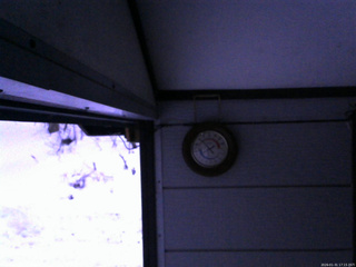 長野県菅平高原 ゆたか山荘 温度計 2026/01/31 17:15