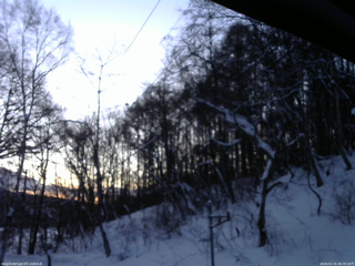 長野県菅平高原 ゆたか山荘 東側上空 2026/01/31 06:30