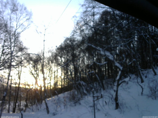 長野県菅平高原 ゆたか山荘 東側上空 2026/01/31 07:00