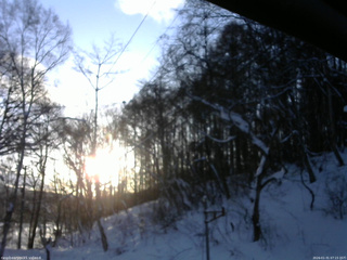 長野県菅平高原 ゆたか山荘 東側上空 2026/01/31 07:15