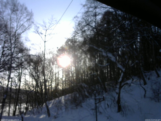 長野県菅平高原 ゆたか山荘 東側上空 2026/01/31 07:45
