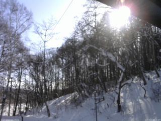 長野県菅平高原 ゆたか山荘 東側上空 2026/01/31 09:15