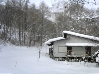長野県菅平高原 ゆたか山荘 西側(坂上) 2026/02/01 09:00