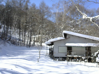 長野県菅平高原 ゆたか山荘 西側(坂上) 2026/02/01 11:45