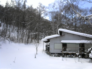 長野県菅平高原 ゆたか山荘 西側(坂上) 2026/02/01 14:15