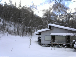 長野県菅平高原 ゆたか山荘 西側(坂上) 2026/02/01 15:00