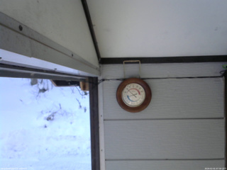 長野県菅平高原 ゆたか山荘 温度計 2026/02/01 07:30