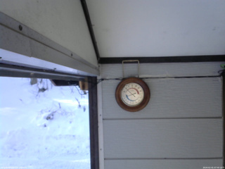 長野県菅平高原 ゆたか山荘 温度計 2026/02/01 07:45