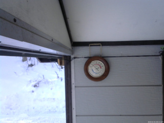 長野県菅平高原 ゆたか山荘 温度計 2026/02/01 08:15