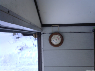 長野県菅平高原 ゆたか山荘 温度計 2026/02/01 08:30