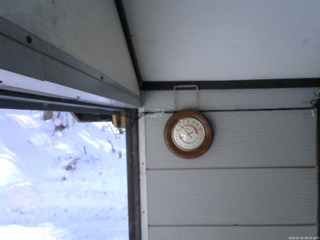 長野県菅平高原 ゆたか山荘 温度計 2026/02/01 09:30