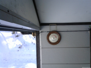 長野県菅平高原 ゆたか山荘 温度計 2026/02/01 09:45